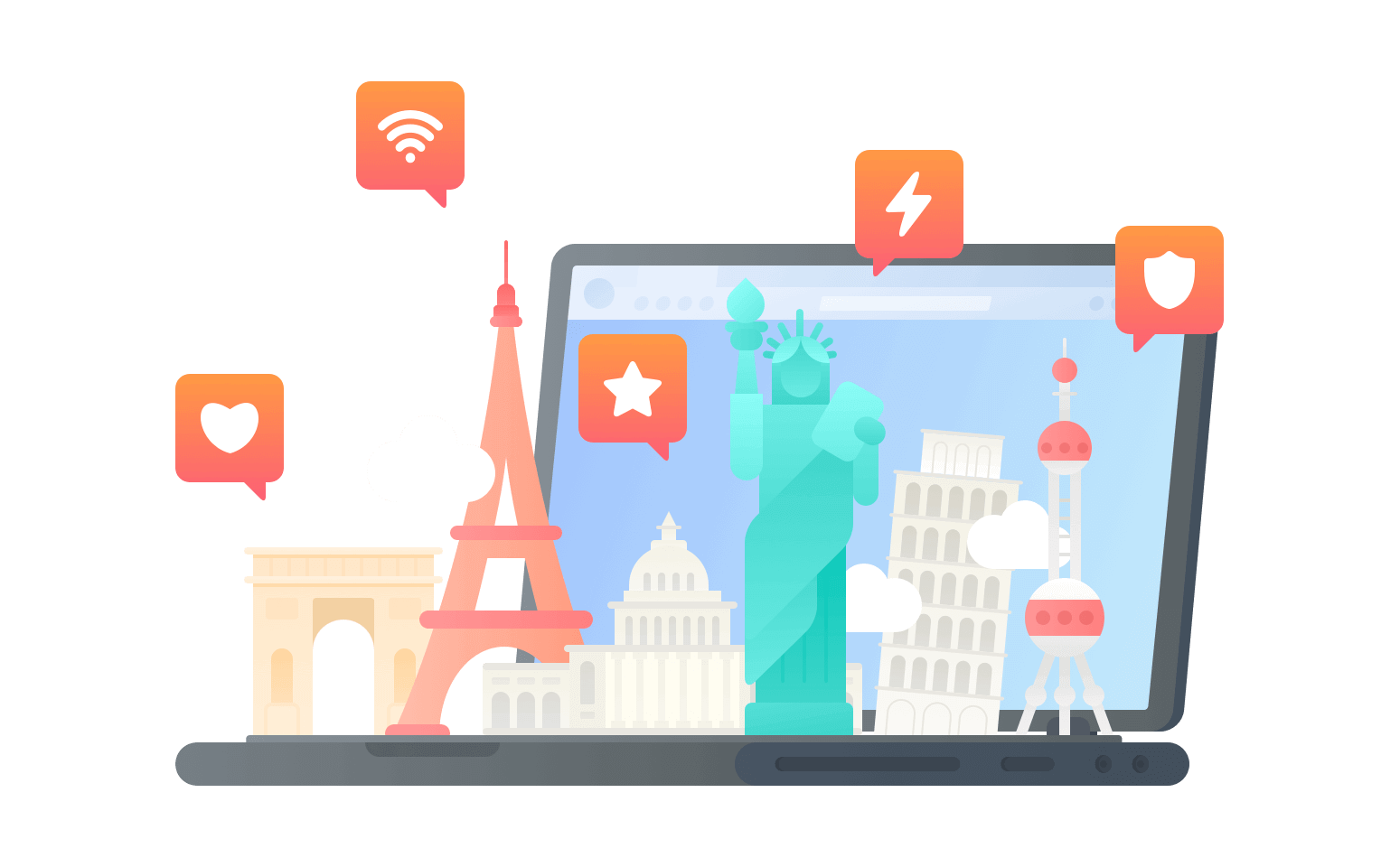 在吉布提连接到中国的加速器 - 大陆VPN